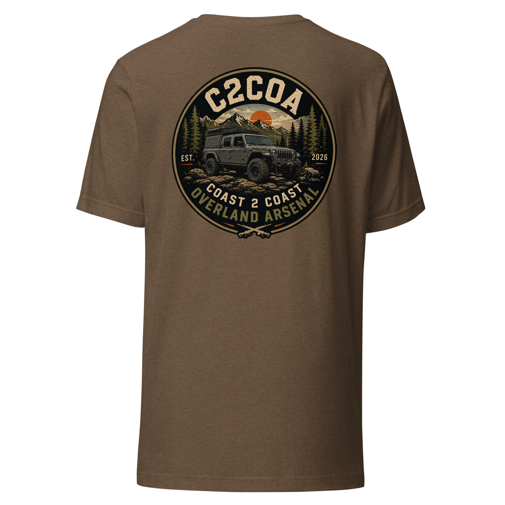 unisex staple t shirt heather brown back 6a04f1bfcb9fa.jpg