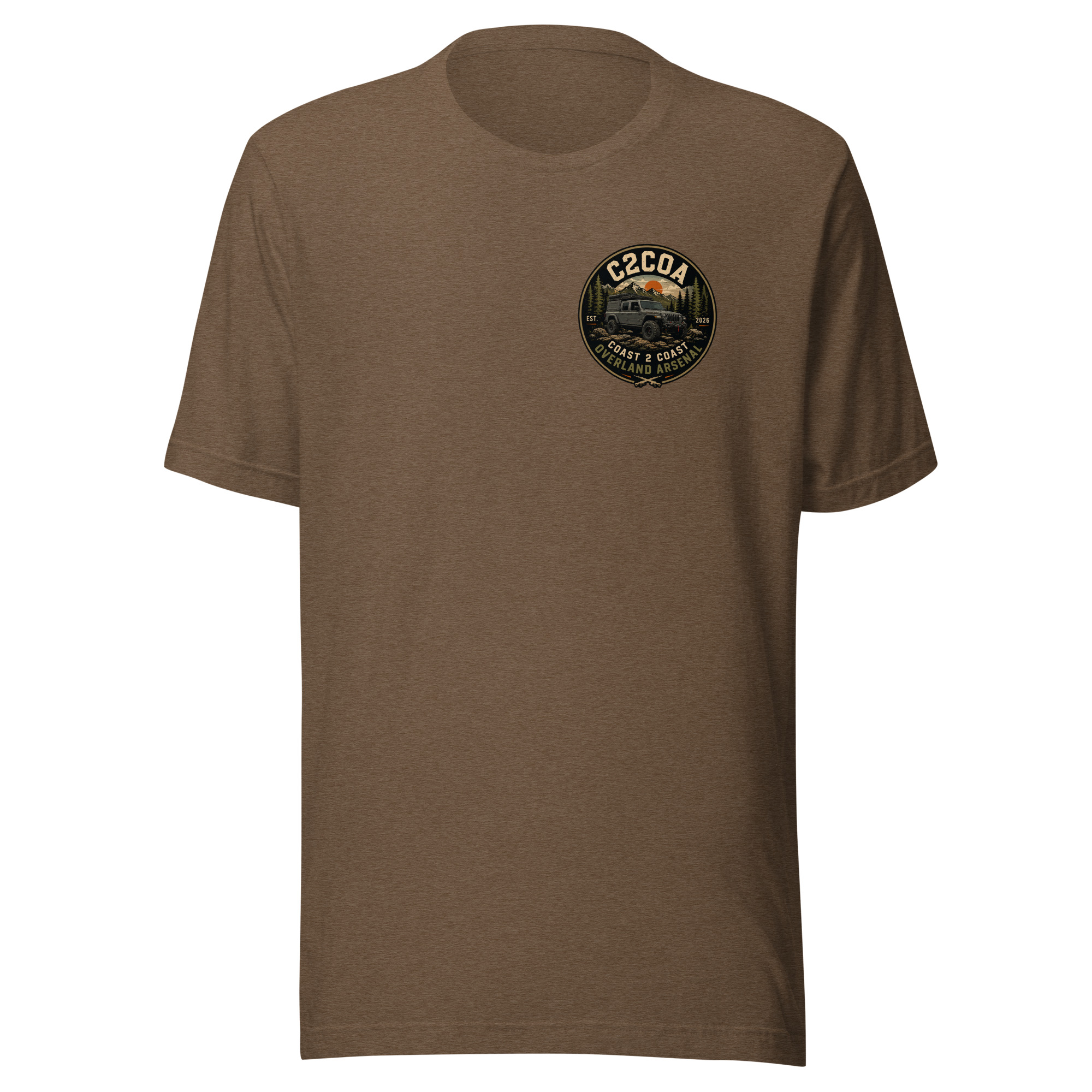 unisex staple t shirt heather brown front 6a04f1bfca805.jpg