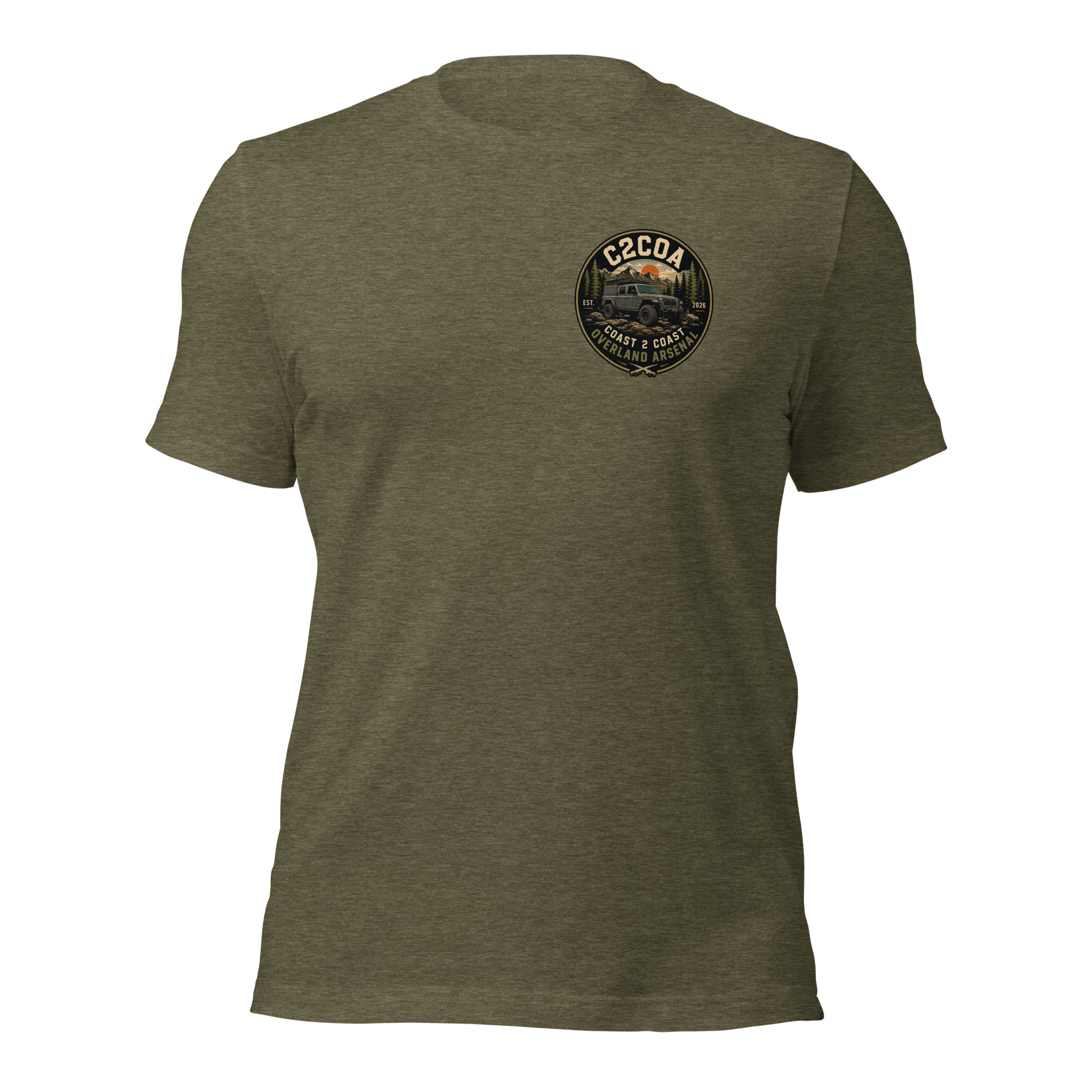 unisex staple t shirt heather olive front 6a04f1bfcedba.jpg