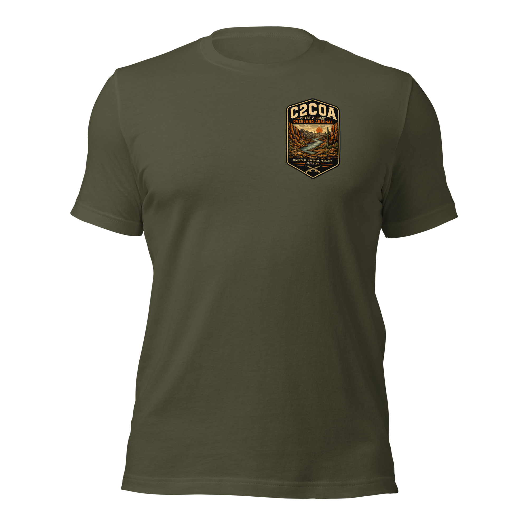 unisex staple t shirt military green front 6a04ed554b2e8.jpg
