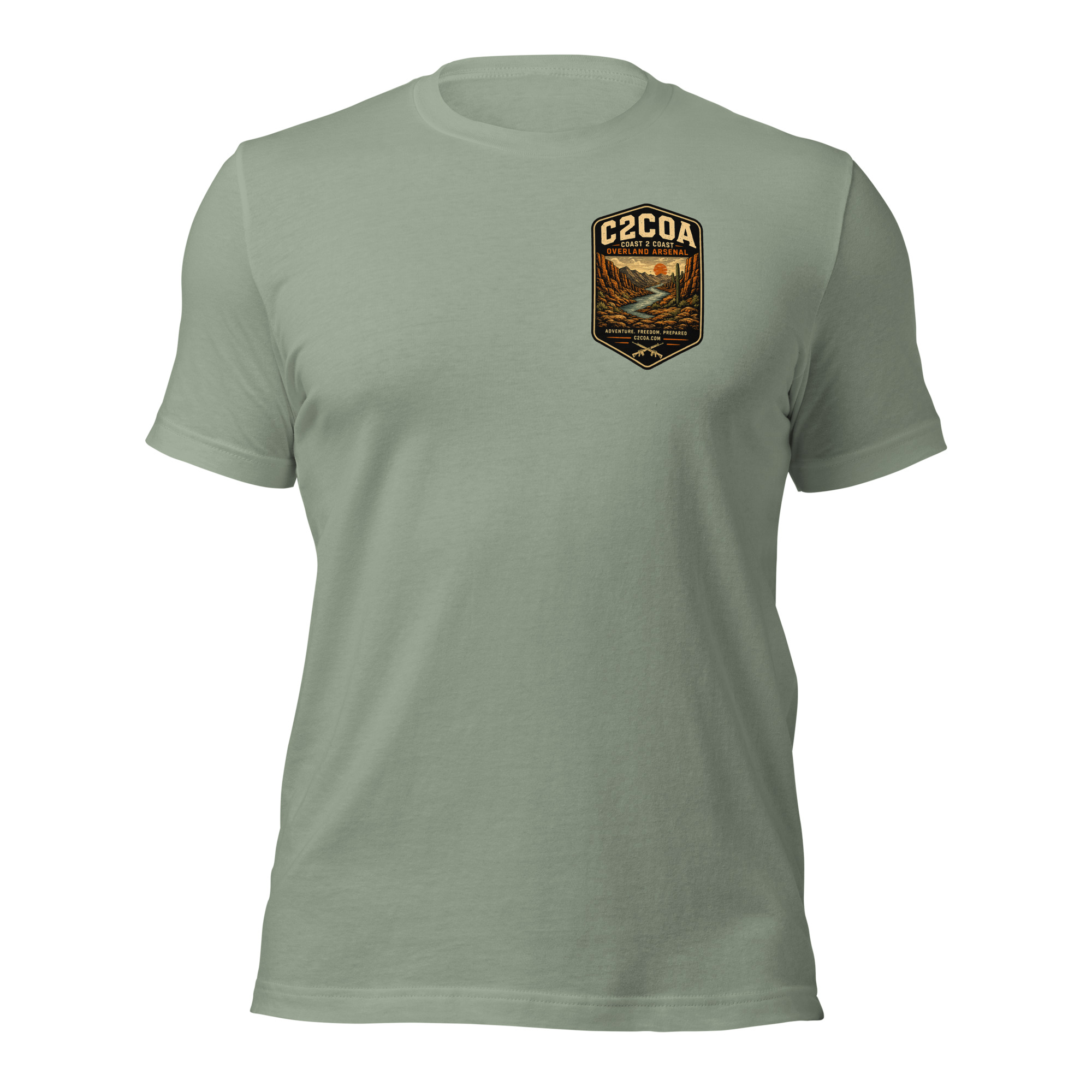 unisex staple t shirt sage front 6a04ed554b5af.jpg
